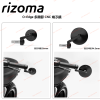 [Seer]台灣公司貨 Rizoma 新款 O-Edge / Max 手把鏡 端子鏡 後照鏡 BS298B BS299B