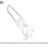 [Seer]台灣公司貨 Rizoma Stealth Kawasaki ZX-4RR 定風翼 後照鏡 BSS062B